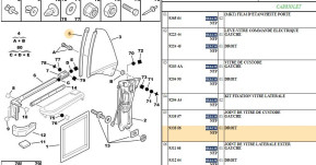 Right quarter window seal