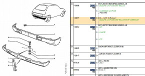 Rear bumper deflector