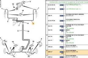 Brake hose diameter 4.75 long 1560