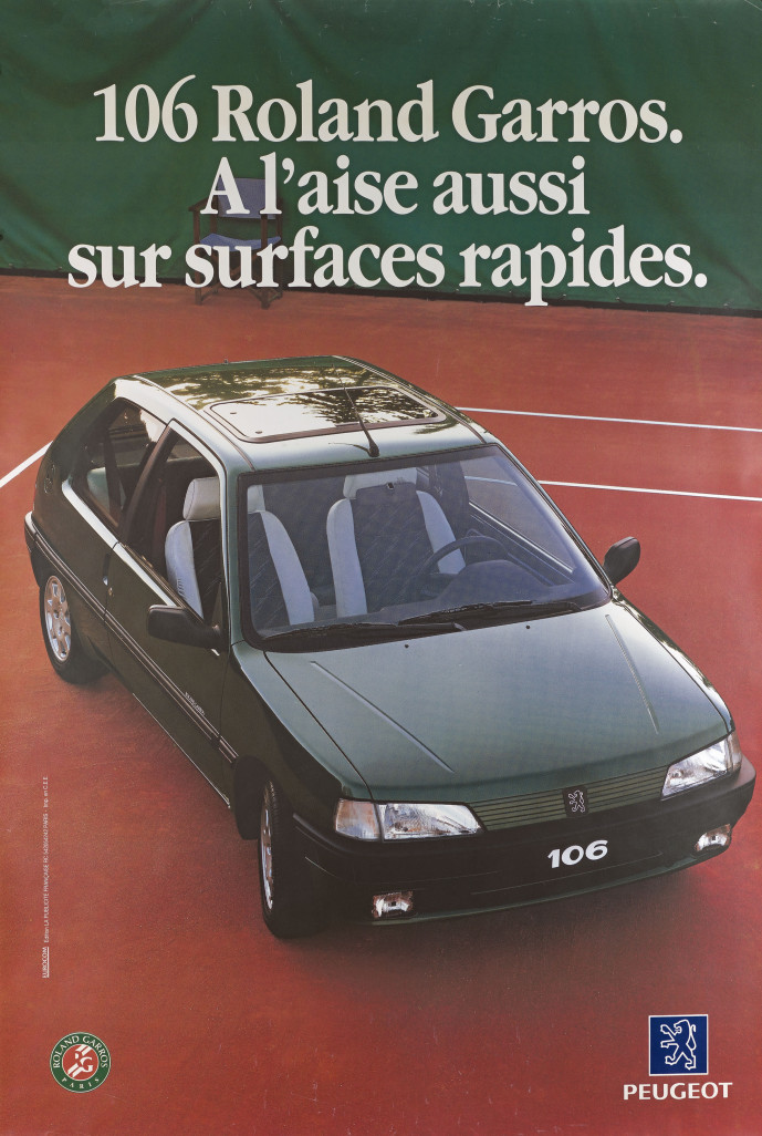 Affiche 106 roland garros 1993