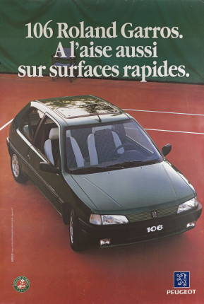 Affiche 106 roland garros 1993