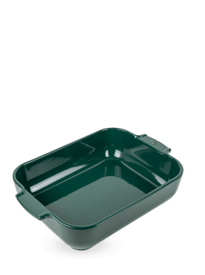 Rectangle dish 32cm forest green