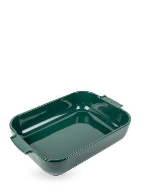 Rectangle dish 36cm forest green