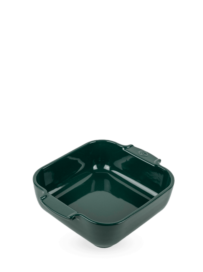 Plat carre 21cm vert foret