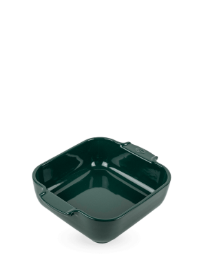 Plat carre 21cm vert foret