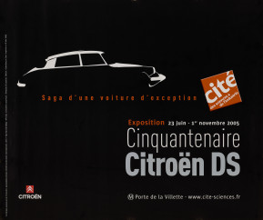 Affiche exposition du cinquantenaire ds