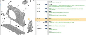 Cloison anti-recycl air refroidissement