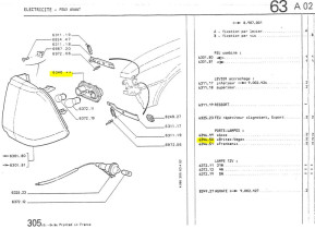 Porte-lampes "britax-vega"