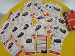 Top trumps card game