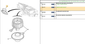 Air conditioner control resistor