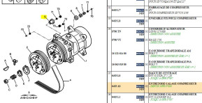 Compressor setting spacer