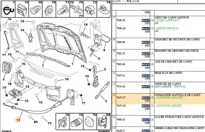 Hood manual control