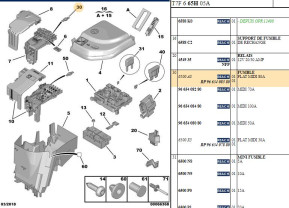 Fusible plat midi 80a