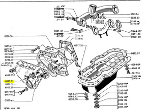 Locking hole plug on crankcase