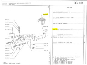 Contacteur d'econoscope xw7