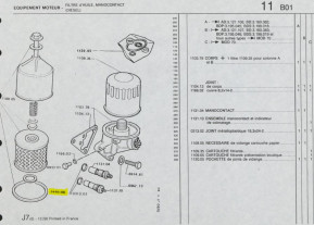 Oil filter gasket