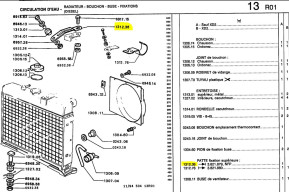 Upper radiator bracket