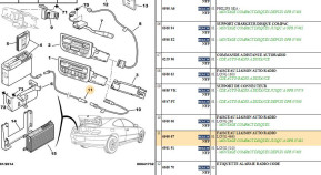 Auto radio link harness l: 4660 mm