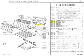 Lower rear panel