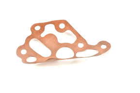 Engine oil pump gasket