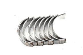 Set of 8 half connecting rod bearings