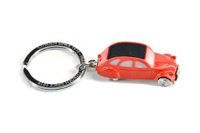 Key ring 2cv 3d red