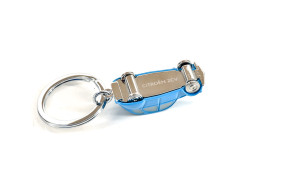 Key ring 2cv 3d blue