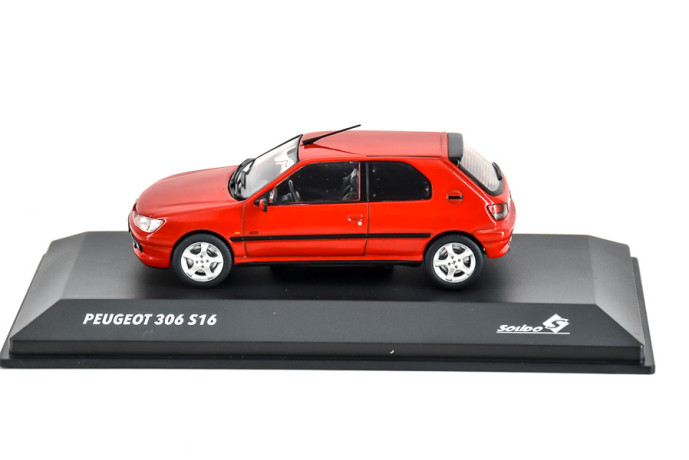 1/43 306 gti s16 red 2002 -...