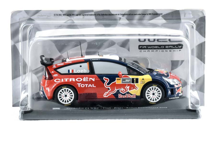 1/43 c4 wrc 2008 loeb/elena...