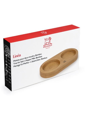 Linea bamboo tray for 2 mills natural