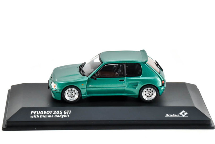 1/43 205 dimma green 1992...