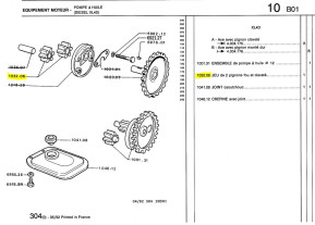 Set of 2 iddle and keyed gears