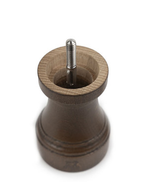 1874 pepper mill patinated wood 10cm