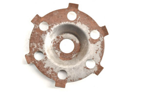 Brake flywheel fixing screw