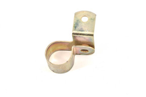 Refrigeration pipe fixing flange