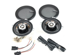 Pair of 2-way coaxial speakers