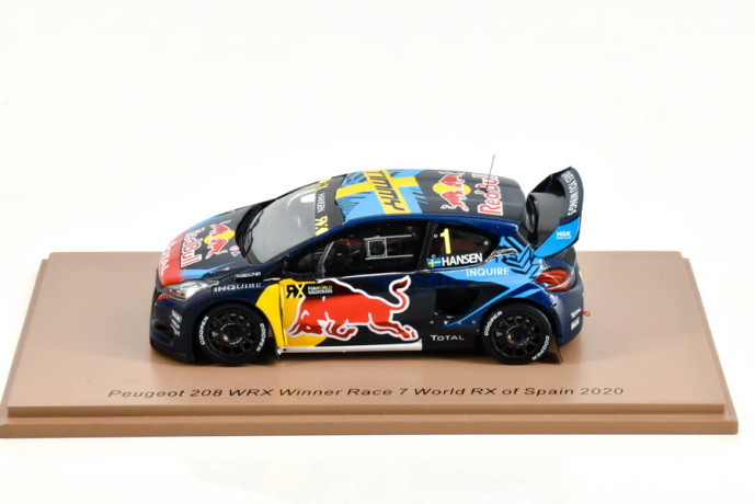 1/43 208 wrx n°1 team...