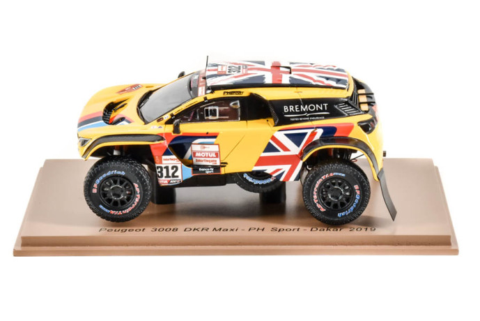 1/43 3008 dkr n°312 dakar...