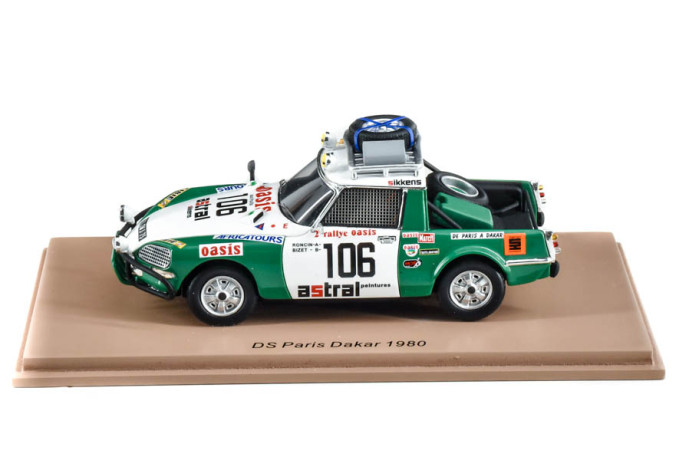 1/43 ds n°106 rallye dakar...