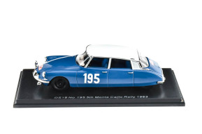 1/43 ds19 n°195 rallye monte carlo 1963