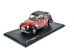 1/18 2cv6 charleston delage red - solido