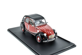 1/18 2cv6 charleston delage red - solido