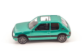 1/43 jet car 205 1992 gti griffe - norev