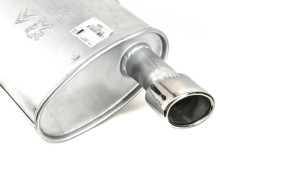 Rear exhaust muffler