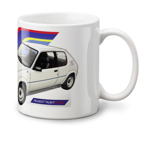 Mug 205 rallye avec logo pts