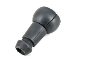 Leather gear lever knob