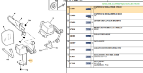 Front body height sensor