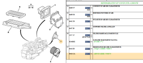 Air conditioner control resistor