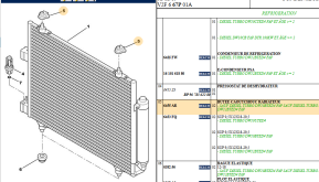 Radiator rubber stop