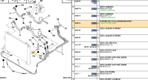 Refrigeration pipe support